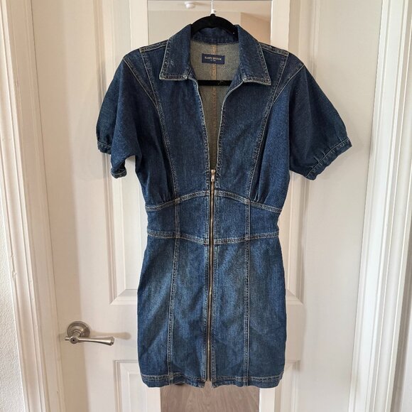 Ramy Brook Lily Denim Dress Size 28 Color Blue - Picture 1 of 5